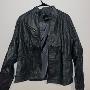 Black Leather Jacket by